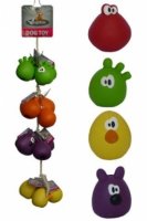 Papillon игрушка для собак "рожица", латекс (face balls) Выводится из ассортимента