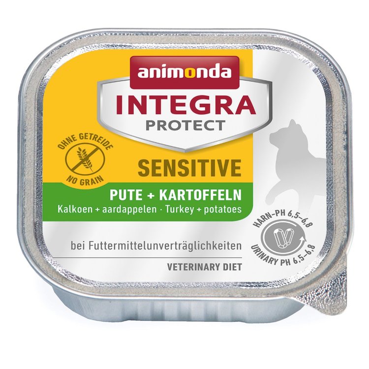 Animonda Integra конс. Sensitive д/кошек при пищ. аллергии, 100г