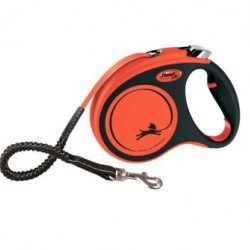 Flexi (Флекси) Рулетка-ремень для активных собак с усиленным поводком и регулируемой ручкой, 5 м, до 35 кг (Xtreme M)