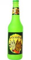Silly squeakers виниловая игрушка-пищалка для собак бутылка пива "два пса" (beer bottle dos perros)