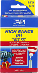 Api хай рандж рн тест кит - набор для измерения уровня ph в пресной и морской воде hige range ph test kit