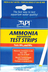 Api аммония тест стрипс - полоски для определения уровня аммиака ammonia aquarium test strips