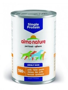 Almo Nature (Алмо Натур) консервы для собак с чувствительным пищевариением (монобелковый рацион) 400 г