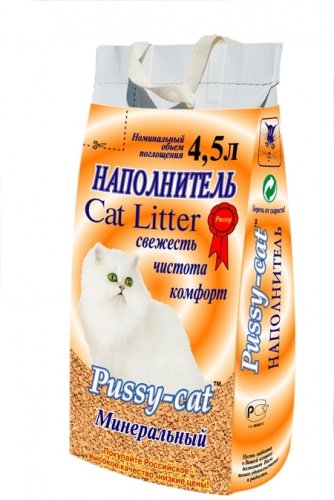 Pussy-cat лминеральный наполнитель