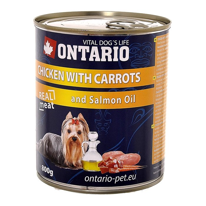 Ontario (Онтарио) консервы для собак 800г