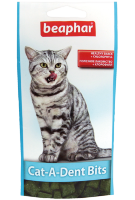 Beaphar подушечки для чистки зубов у кошек (cat-a-dent bits)