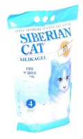 Сибирская кошка элитный силикагелевый наполнитель (голубая уп)