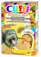 Cliffi (италия) лакомство для собак "хрустящее печенье" (jungla mix)