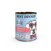 Best Dinner (Бест Диннер) консервы для собак Gastro Intestinal Exclusive Vet Profi , 340 гр
