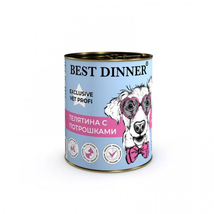 Best Dinner (Бест Диннер) консервы для собак Gastro Intestinal Vet Profi 