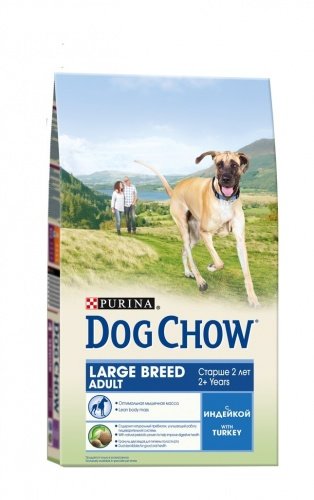 Dog Chow (Дог Чау) для взрослых собак крупных пород (adult large breed)