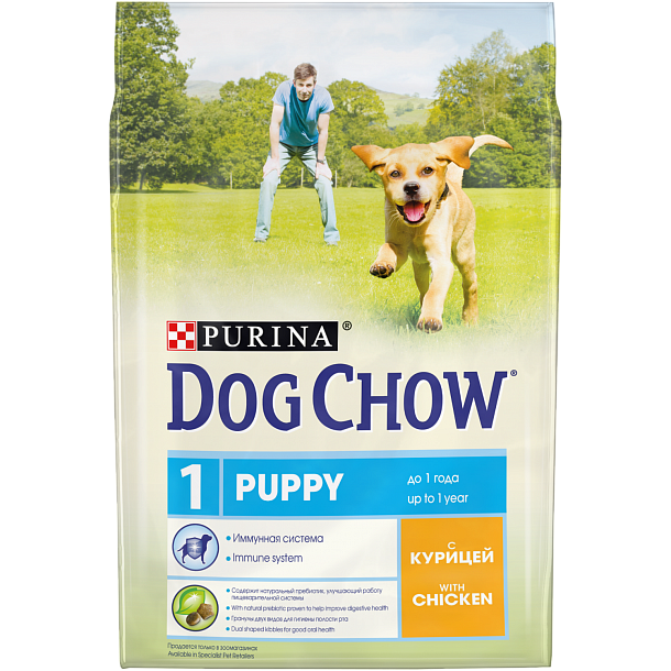 Dog Chow (Дог Чау) для щенков с цыпленком