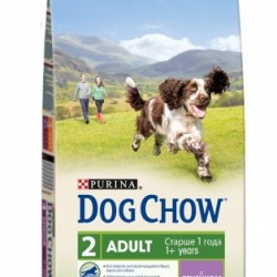 Dog Chow (Дог Чау) для взрослых собак с ягненком (adult)