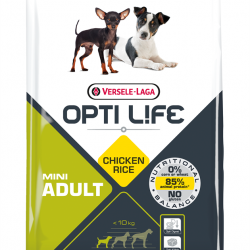 Opti Life (Опти Лайф) Для взрослых собак малых пород с курицей и рисом (Adult Mini)