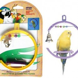 Penn-plax игрушка д птиц качели со счетами и колокольчиком