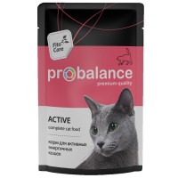 Probalance (Пробаланс) Консервы для взрослых активных, энергичных кошек всех пород