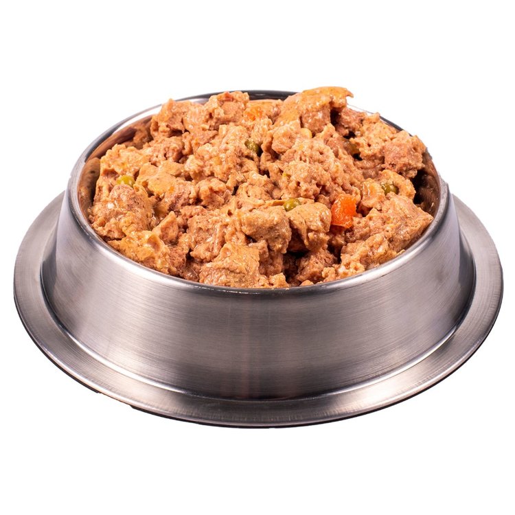 Monge (Монж) dog Fresh Chunks in Loaf консервы для щенков мясной рулет телятина с овощами