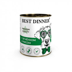 Best Dinner (Бест Диннер) консервы  для взрослых собак и щенков с 6 мес.340 гр