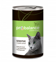 Probalance (Пробаланс) Консервы для кошек всех пород с чувствительным пищеварением