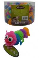 Papillon игрушка для кошек "гусеница", латекс (caterpillar)