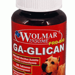 Wolmar winsome pro bio ga-glican синергический хондропротектор для собак