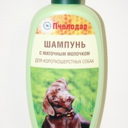 Пчелодар шампунь гигиенический с маточным молочком д короткошерстных собак