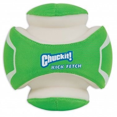 Chuckit Игрушка д/собак - Светящийся мяч, резина. CHUCKIT! KICK FETCH MAX GLOW
