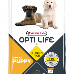 Opti Life (Опти Лайф) Для щенков крупных пород с курицей (Puppy Maxi)