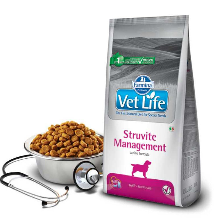 Farmina (Фармина) vet life dog MANAGEMENT STRUVITE для собак (рецидивы мочекаменной болезни струвитного типа)