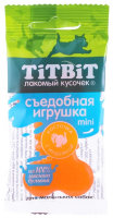 TiTBiT (Титбит) Съедобная игрушка косточка с индейкой Mini 14417