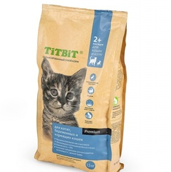 TiTBiT (Титбит) Сухой корм для котят , беременных и кормящих кошек