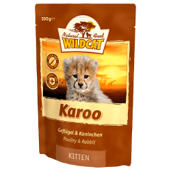 Wildcat (Вайлдкэт) Karoo kitten пауч. д/котят (кролик)