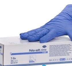 Hartmann peha-soft nitrile fino перчатки диагностические нитриловые без пудры 150 шт.
