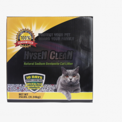 HYSEN CLEAN (Хазин Клин) наполнитель бентонитовый для кошачьего туалета натриевый