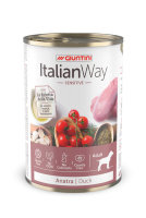 Italian Way (Итальян Вэй) Консервы для собак с чувствительным пищеварением с уткой,томатами и картофелем