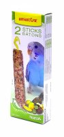 Benelux лакомые палочки для волнистых попугайчиков (seedsticks budgies x 2 pcs 110 г)