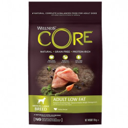 Wellness Core Корм со сниженным содержанием жира из индейки для взрослых собак средних и крупных пород