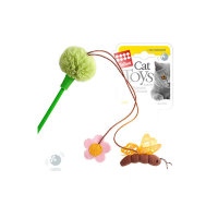 GiGwi Дразнилка зеленая с пчелой и цветочком