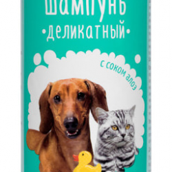 ВЕДА Шампунь Деликатный для собак и кошек с проблемной кожей 220 мл