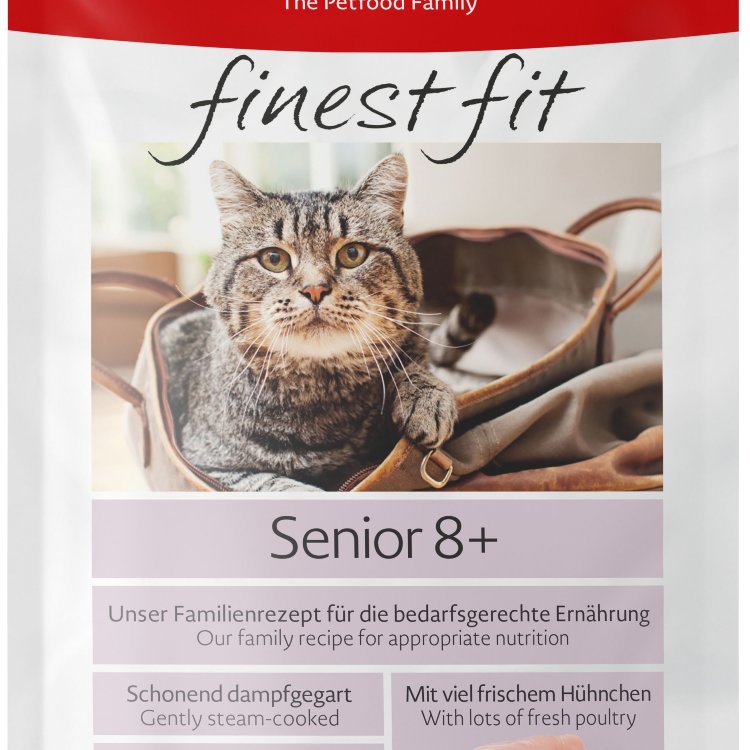 Mera (Мера) FINEST FIT NASSFUTTER  SENIOR 8+ (пауч для пожилых кошек)