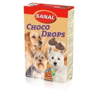 Sanal  для собак "choco drops" с шоколадом.