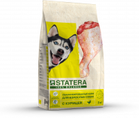 STATERA (Статера) Корм для взрослых собак с курицей и рисом