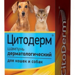 Экопром Шампунь Цитодерм дерматологический для кошек и собак 200мл