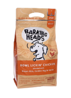Barking Heads (Баркинг Хеадс) для собак с Чувствительным пищеварением с курицей и рисом "До последнего кусочка" (BOWL LICKIN' CHICKEN) BCK2