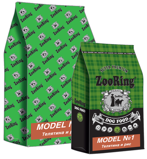 ZooRing (Зооринг) Model №1 телятина и рис