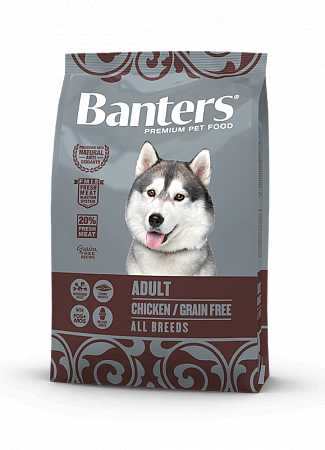 Banters (Бантерс) Adult Беззерновой с курицей сухой корм для собак