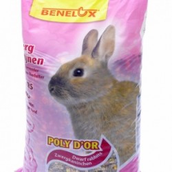 Benelux корм для карликовых кроликов (mixture for dwarfrabbits poly d'or )