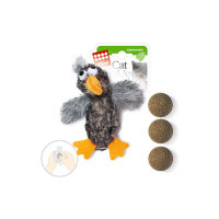 GiGwi Птичка с 3-мя шариками кошачьей мяты