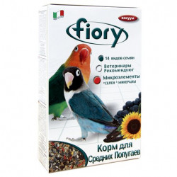 Fiory корм для средних попугаев parrocchetti african
