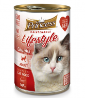 PRINCESS (ПРИНЦЕСС) Консервы Говядина в соусе для кошек